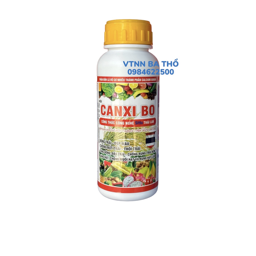 Phân Bón Lá Canxi Bo Sitto (Calcium Boron) 450ml