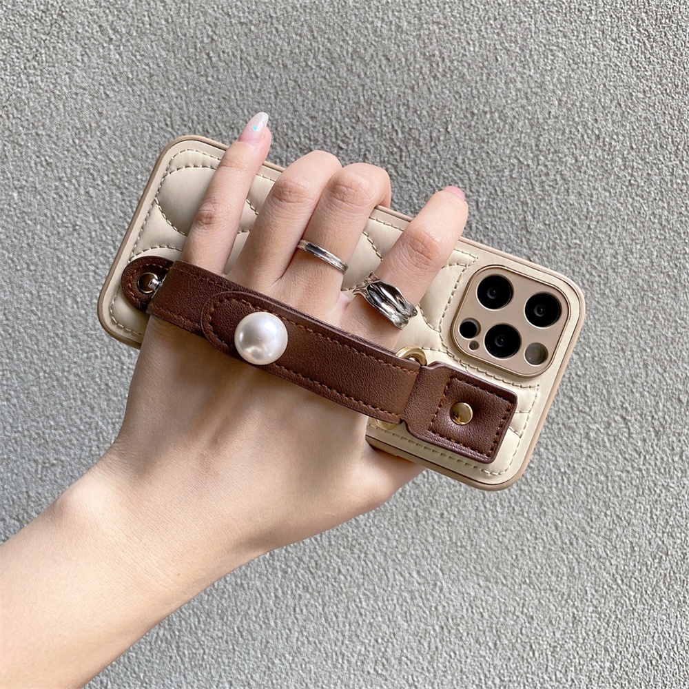 Ốp Điện Thoại Mềm Chống Sốc Có Đai Đeo Tay Bảo Vệ Camera Cho iPhone 14 Pro MAX 11 12 13 Pro MAX XS MAX XR