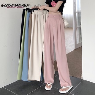 Quần Dài Ống Rộng Lưng Cao Tôn Dáng Thời Trang Hè Cho Nữ size s-4xl