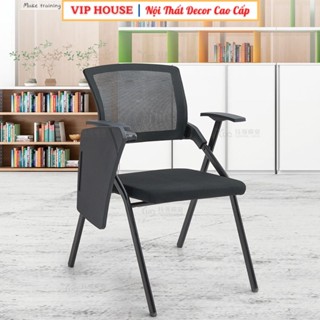 Ghế Văn Phòng Gấp Gọn, Ghế Đào Tạo Có Bàn Mini Để Dụng Cụ Ngồi Học Tại Trung Tâm, Họp Hội Trường Xếp Gọn Tiện Lợi