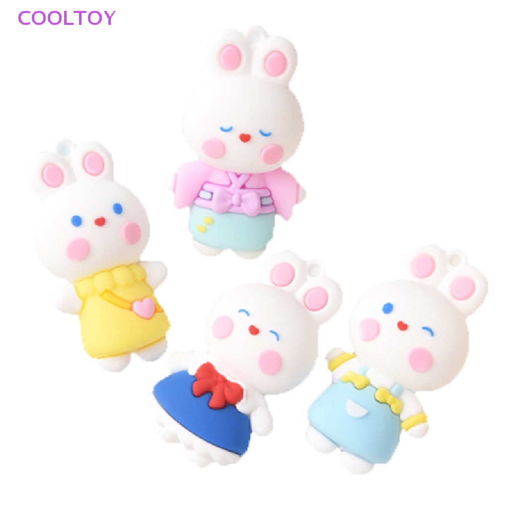 Móc Khóa Hình Thỏ Hoạt Hình Xinh Xắn Đáng Yêu