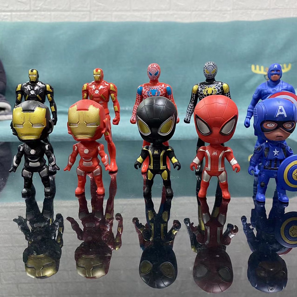 Mô Hình Nhân Vật Người Cây Trong Avengers Dễ Thương Dùng Trang Trí Bánh Kem