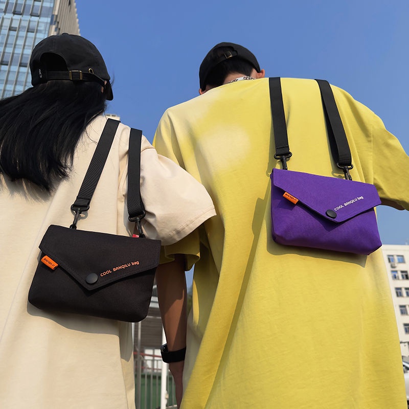 Túi Đeo Chéo Mini Đựng Điện Thoại Phong Cách Thể Thao Đường Phố