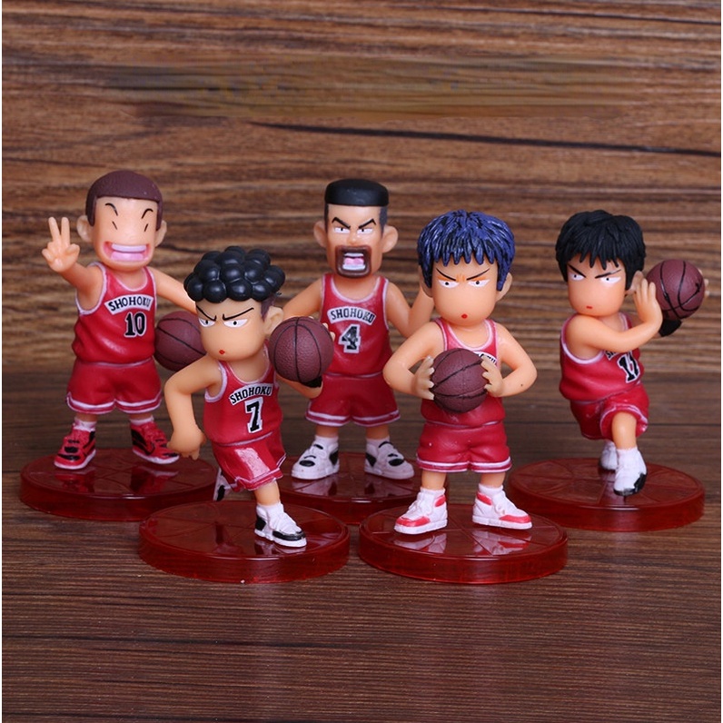 Đồ trang trí Nhân Vật Anime Slam Dunk Dùng Trang Trí Bánh Kem Độc Đáo