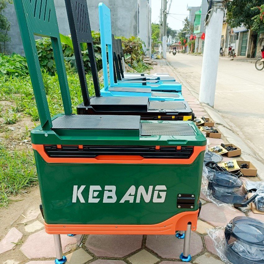 Thùng Câu Đài Kebang Cao Cấp. Thùng Cá Đa Năng 36l Có Bánh Và Không Bánh Xe