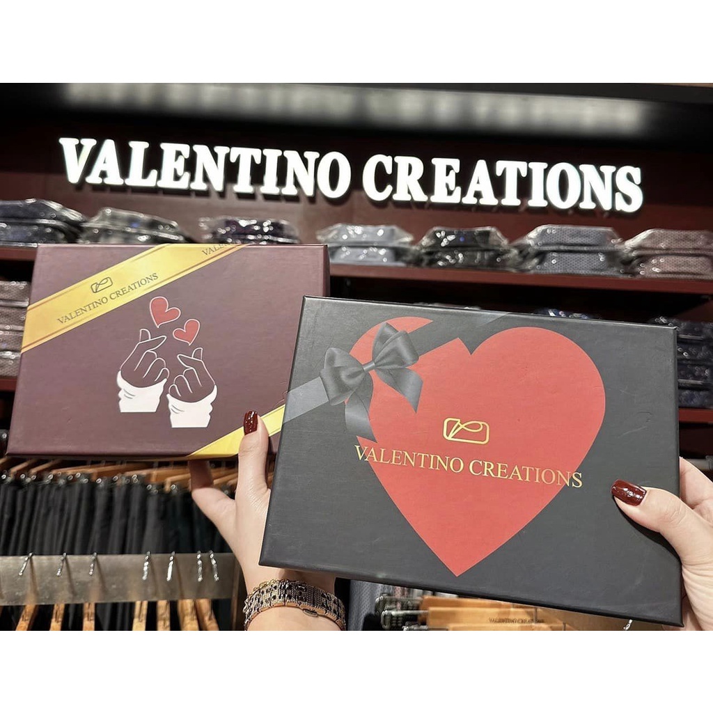 Săn sale hãng Sét thắt lưng Valentino kèm ví mặt xỏ