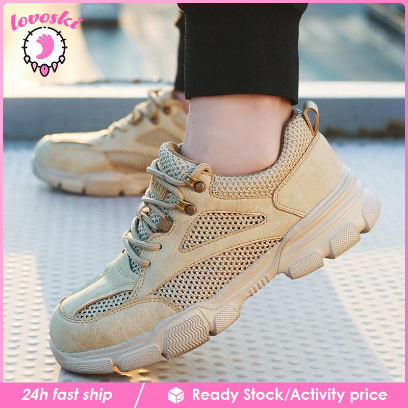 [Lovoski] Giày Đi Làm / Đi Bộ Đường Dài Công Nghiệp Trọng Lượng Nhẹ Dành Cho Nam