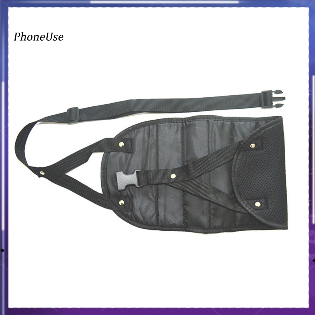 Võng Gác Chân Bằng Da PU Polyester Thiết Kế Khóa Cài Có Thể Điều Chỉnh Dùng