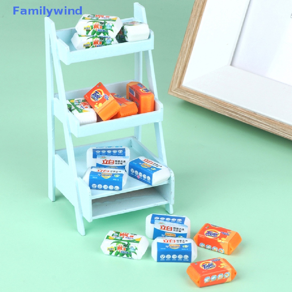 Set 5 Xà Phòng Mini Tỉ Lệ 1: 6 Trang Trí Nhà Búp Bê