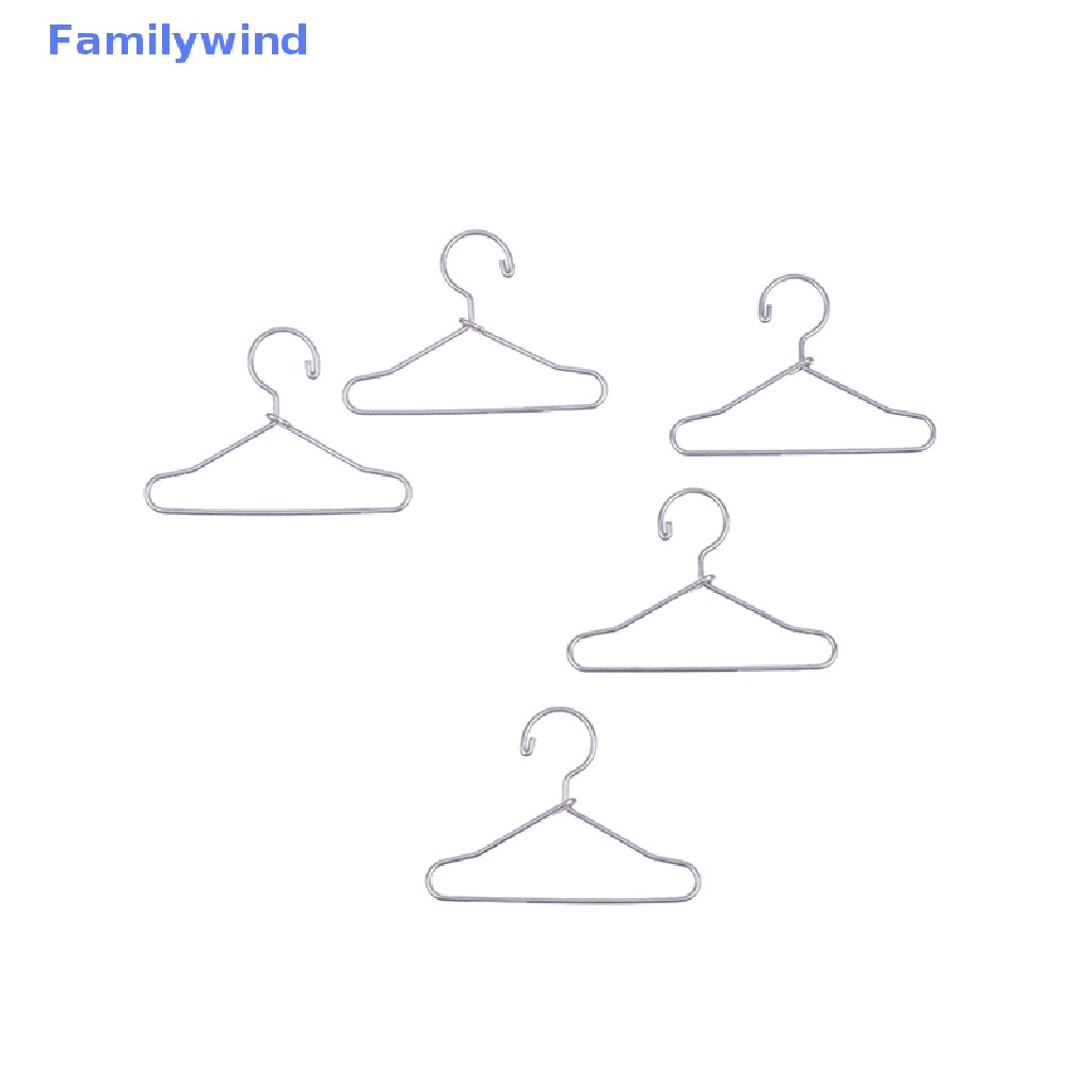 Set 5 Móc Treo Quần Áo Mini Dành Cho Búp Bê