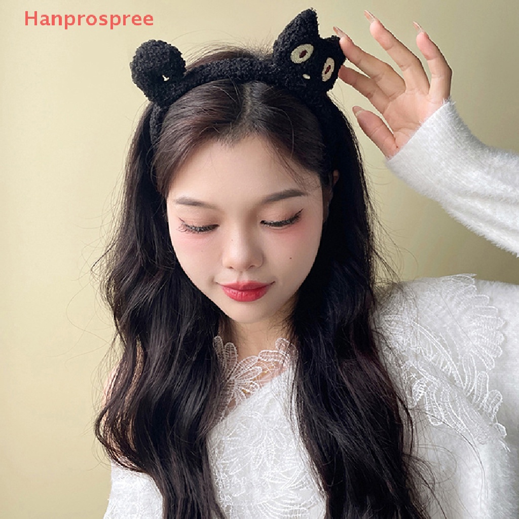 Hanprospree > Băng Đô Cài Tóc / Trang Điểm Rửa Mặt Trang Điểm Lông Thỏ Mèo Hoạt Hình Hàn Quốc Dễ Thương Vui Nhộn Thời Trang Thu Đông 2022 Cho Nữ