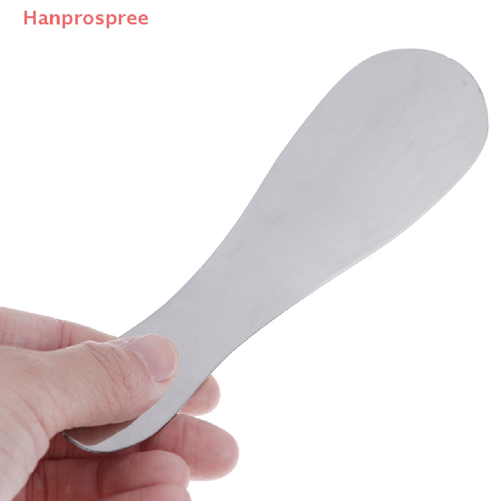 Hanprospree > Sừng Giày Bằng Thép Không Gỉ 3 Kích Cỡ Màu Bạc Sáng Bóng Chuyên Nghiệp