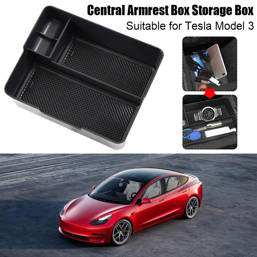 Hộp Tỳ Tay Đựng Vật Dụng Cho Tesla Model 3 / Y 2017-2020 K1O2