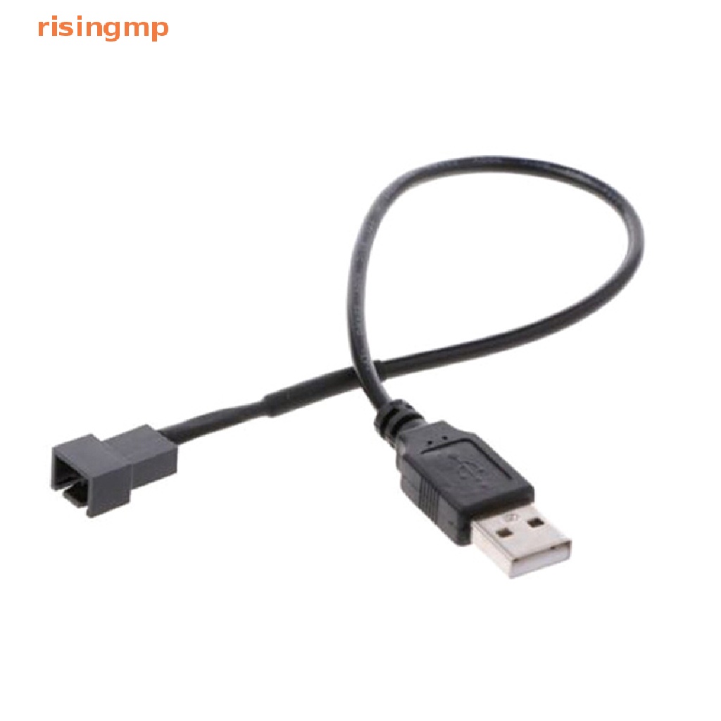Dây Cáp Kết Nối usb 2.0A male Sang 4-pin Cho Quạt Máy Tính 5v Màu Đen
