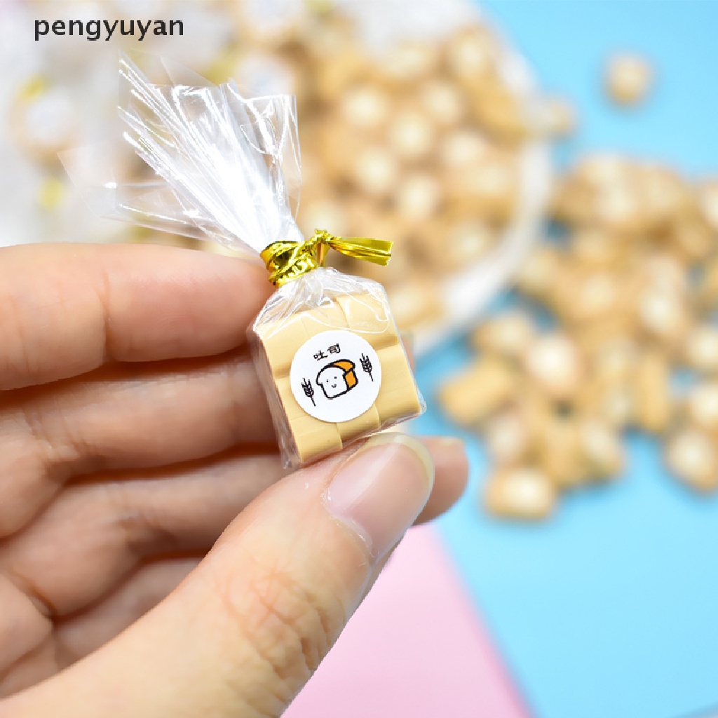 Bộ 3 Bánh Mì Đồ Chơi Mini Dùng Trang Trí Nhà Búp Bê