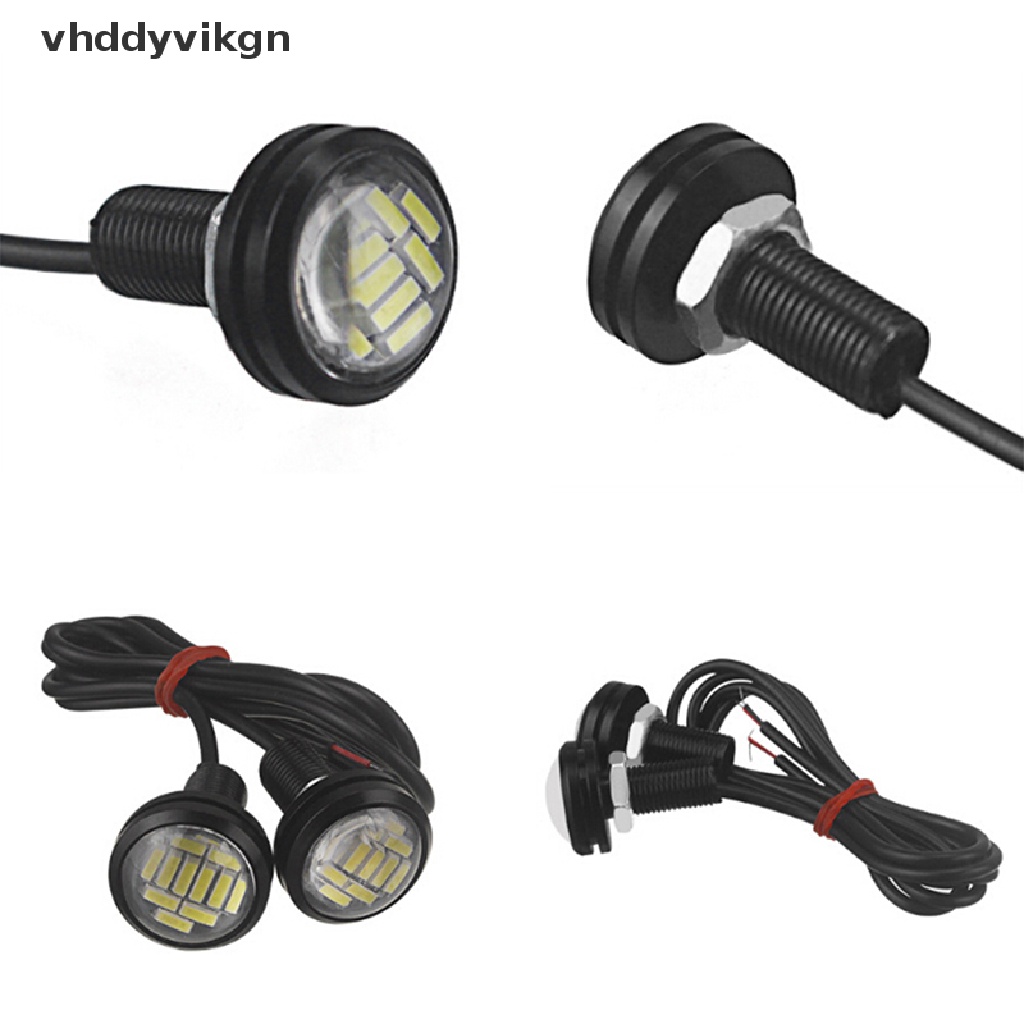 Bộ 2 Đèn LED Mắt Đại Bàng 12V 15W Chất Lượng Cao Cho Xe Hơi