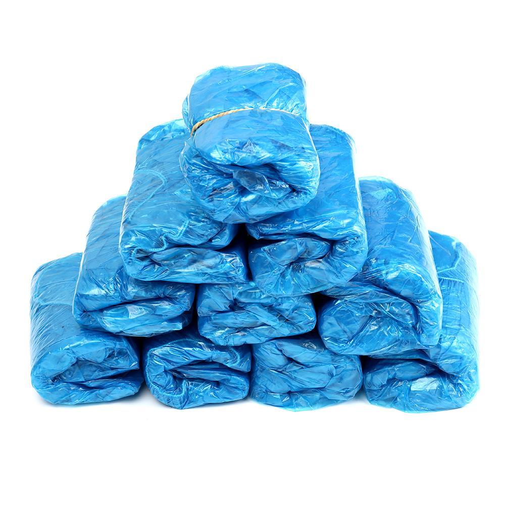 HS Bộ 100 Bọc Giày Nhựa Chống Thấm Nước