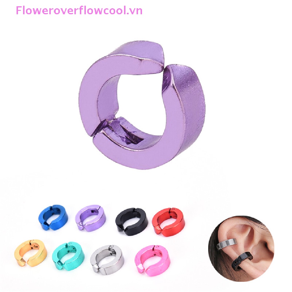 Khuyên Tai Dạng Kẹp Chất Liệu Thép Titan