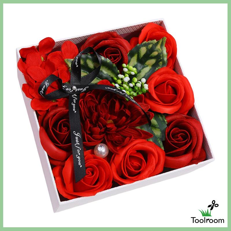 Hộp Quà Xà Phòng Hình Hoa Hồng Có Hương Thơm Dành Cho Tiệc Cưới