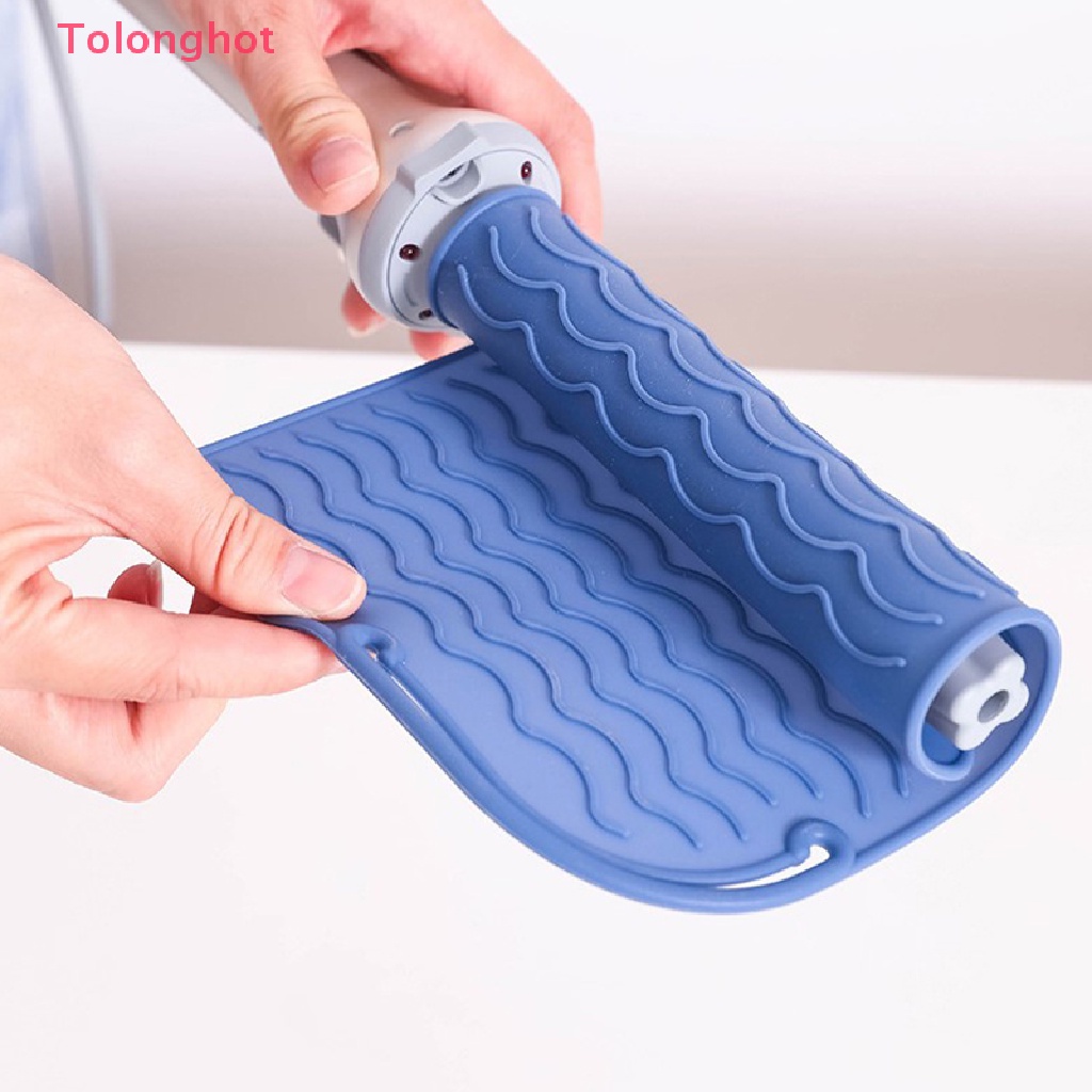 Thảm Silicone Chịu Nhiệt Hỗ Trợ Duỗi Tóc Thẳng / Uốn Tóc Tiện Dụng