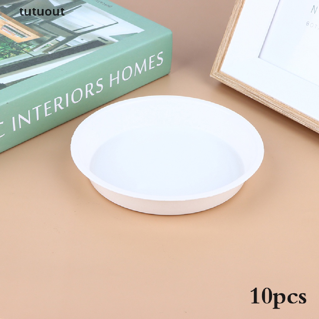 Set 10 Khay Nhựa Đựng Nước Chấm Tiện Dụng Cho Sân Vườn