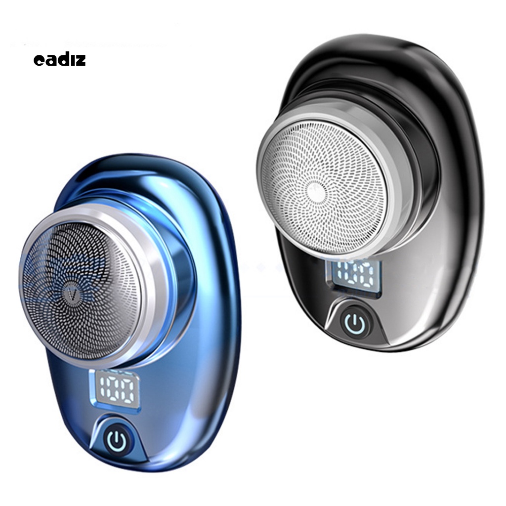 1 Bộ Tông Đơ Cạo Râu Cầm Tay 500mAh Mini Có Màn Hình LCD Kèm Cọ Vệ Sinh Tiện Dụng