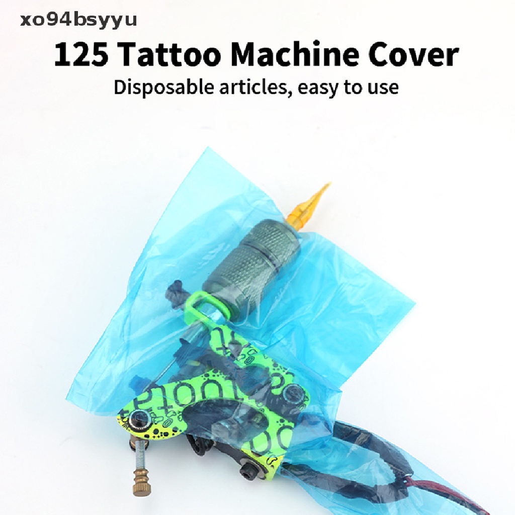 Set 125 Túi Bọc Máy Xăm Dùng Một Lần Xo94Bsyu