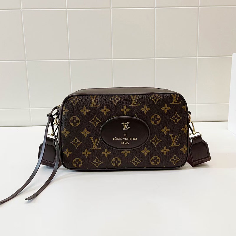 Túi đeo Chéo LV Nam Da PU Đeo Vai Hình Hộp Chữ Nhật Nhật Phong Cách Hàn Quốc