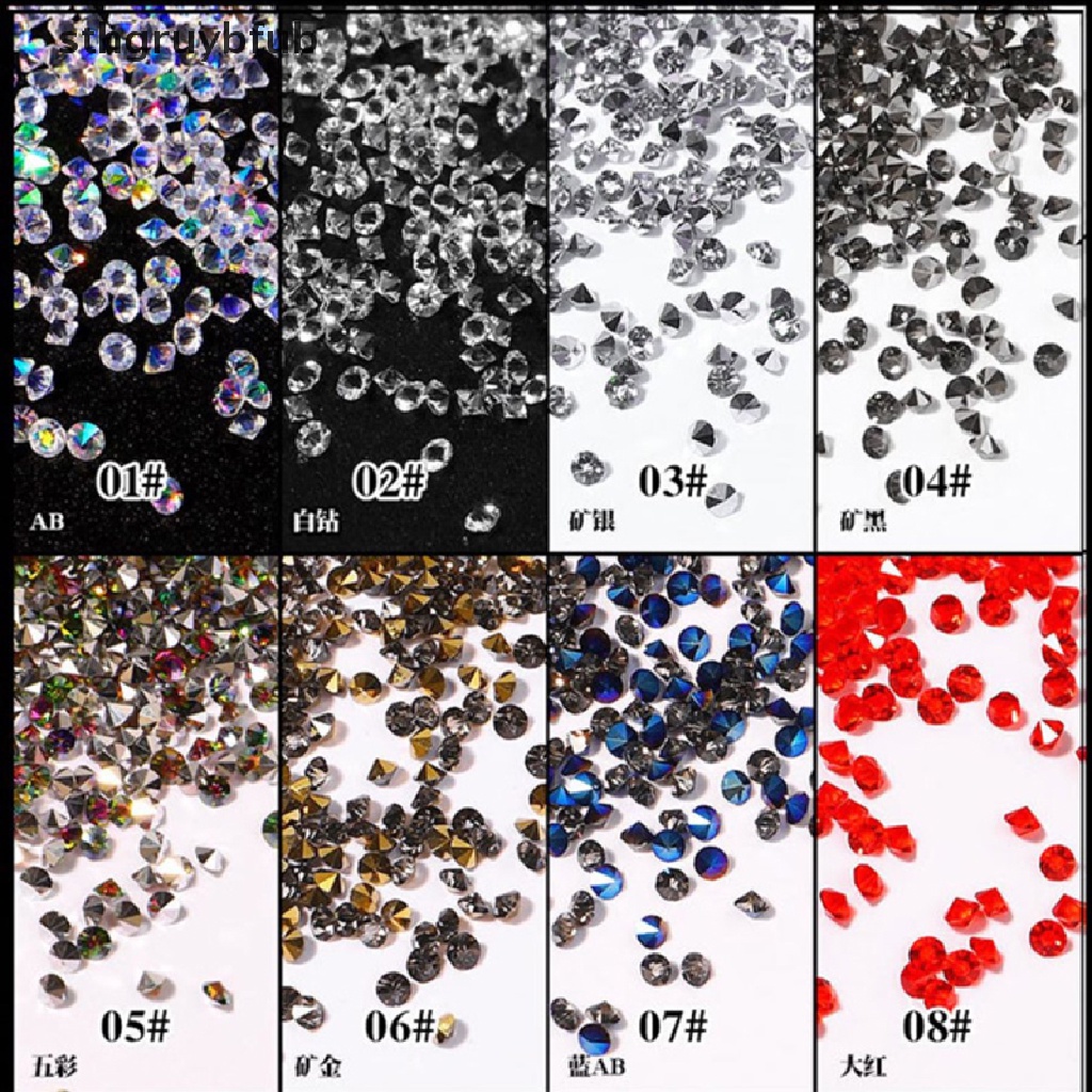 Đá 3D Mini 0.6-1.2mm Tự Trang Trí Móng Tay