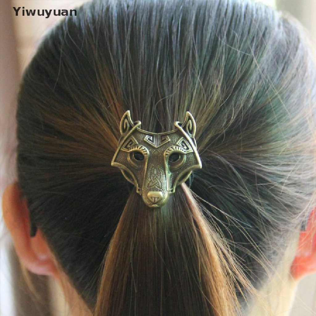 < Yiwuyuan > Băng Đô Co Giãn Phong Cách Bộ Lạc Bắc Vikings Thời Trang Cho Nữ