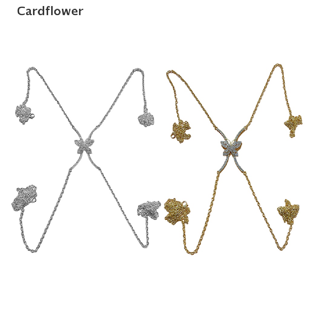 Vòng cổ Đeo Ngực Mặt Hình Bướm Đính Đá Thời Trang Cho Nữ