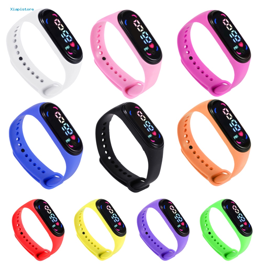 Đồng Hồ Điện Tử Màn Hình LED Kỹ Thuật Số Chống Nước Cho Trẻ Em