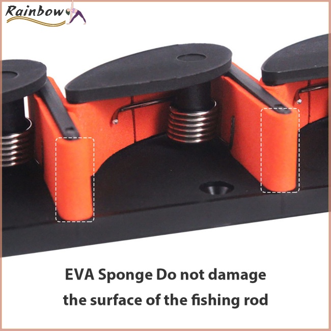 Giá Đỡ Cần Câu Cá Gắn Tường Đường Kính 3-19mm Tiện Dụng