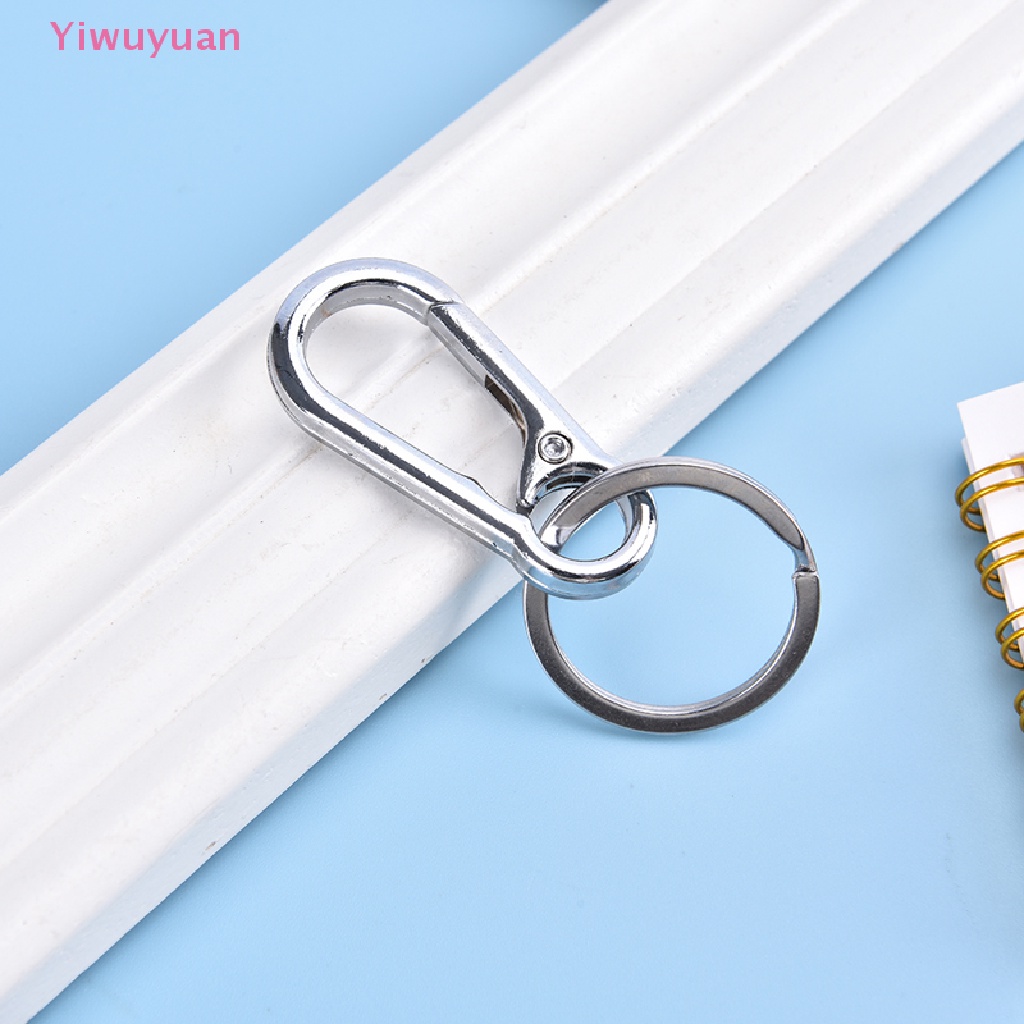 2 Móc Khóa Thắt Lưng Bằng Thép Không Gỉ Mới