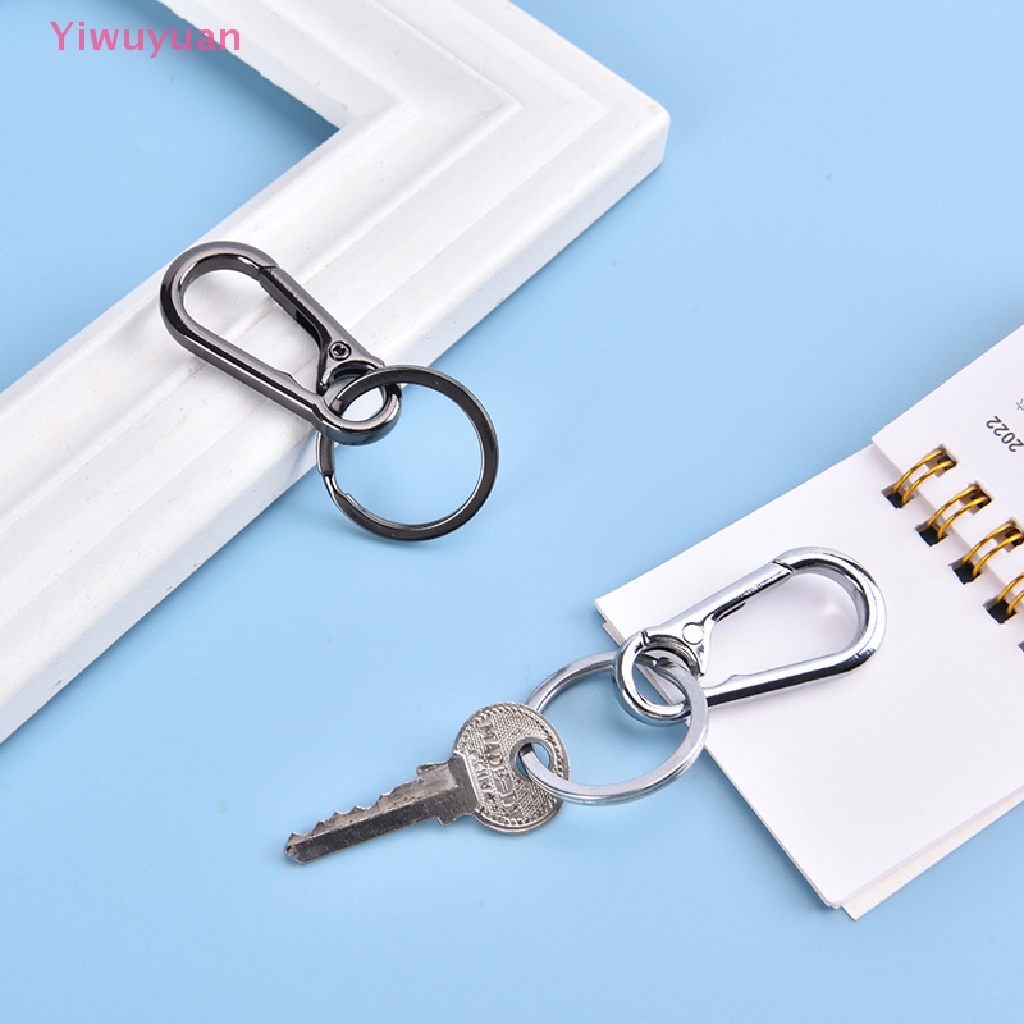 2 Móc Khóa Thắt Lưng Bằng Thép Không Gỉ Mới