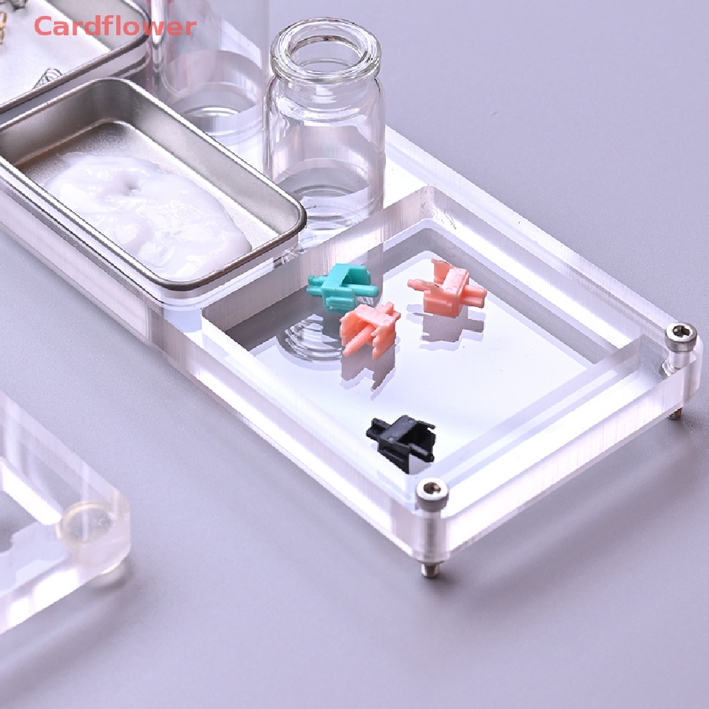 Dụng Cụ Kiểm Tra Công Tắc Bàn Phím Cơ DIY Acrylic < Cardflower > Lubricag