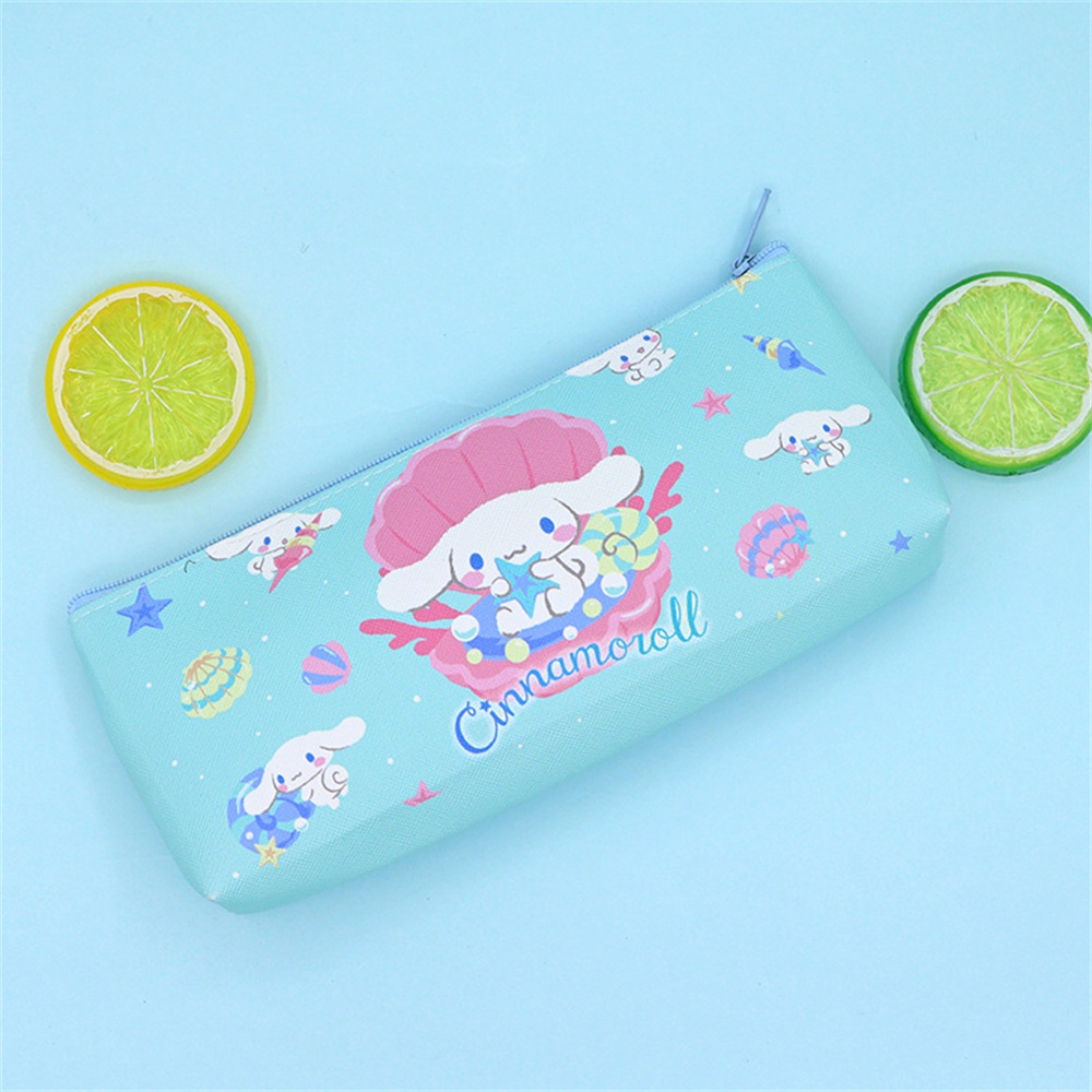 ⚡VẬN CHUYỂN NHANH CHÓNG⚡⚡ Hộp đựng Bút Sanrio Dung Lượng Lớn Túi đựng Bút Pu Chống Thấm Nước Sáng Tạo Dễ Thương Kuromi My Melody Cinnamoroll Túi đựng Văn Phòng   Hoạt Hình
