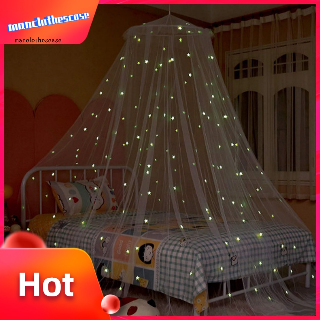 Màn Polyester Che Giường Ngủ Dễ Lắp Đặt Tiện Dụng Cho Bé Gái