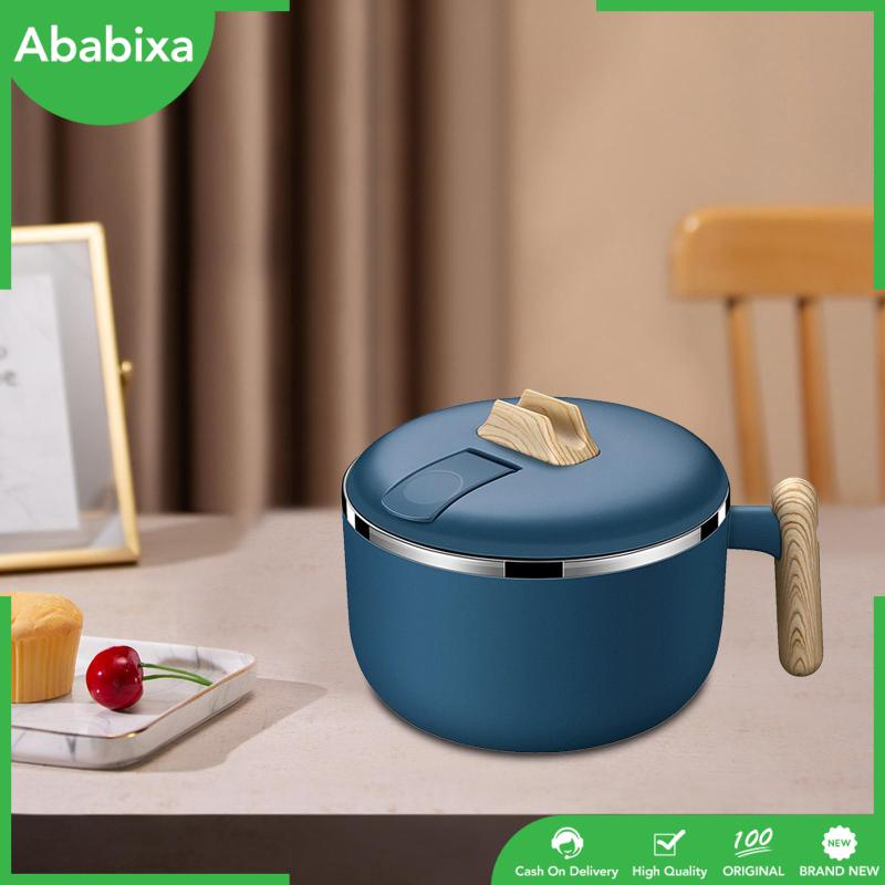 Tô Nấu Mì Ramen Bằng Thép Không Gỉ Tiện Dụng Mang Theo Du Lịch / Dã Ngoại