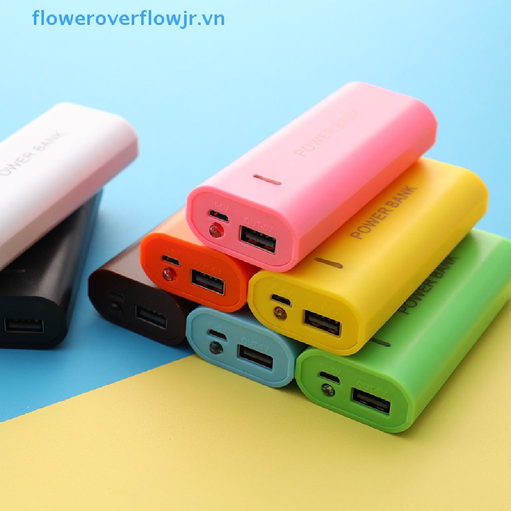 Hộp Sạc FJR 5V 5600mAh 2X 18650 USB Chất Lượng Cao