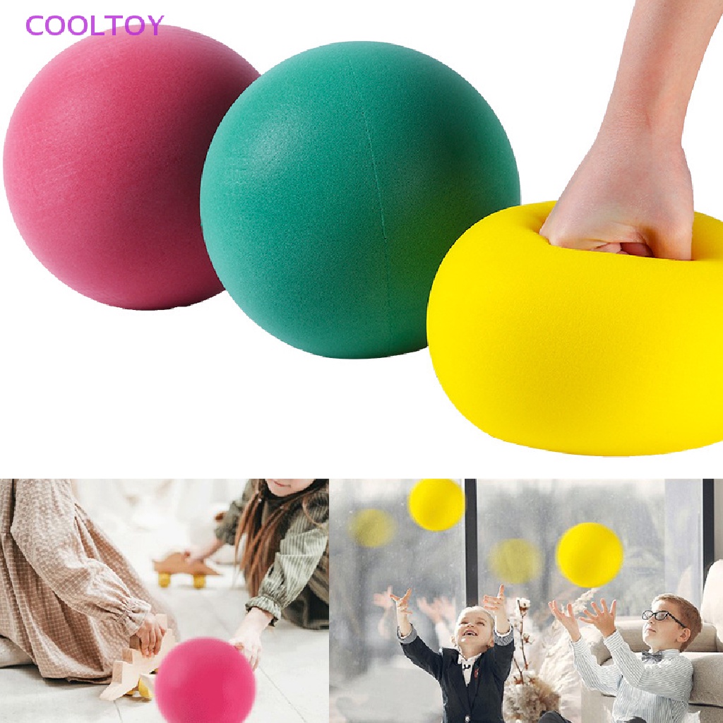 Cooltoy Bóng Xốp Mềm 18CM Màu Trơn Đồ Chơi Ngoài Trời Cho Bé