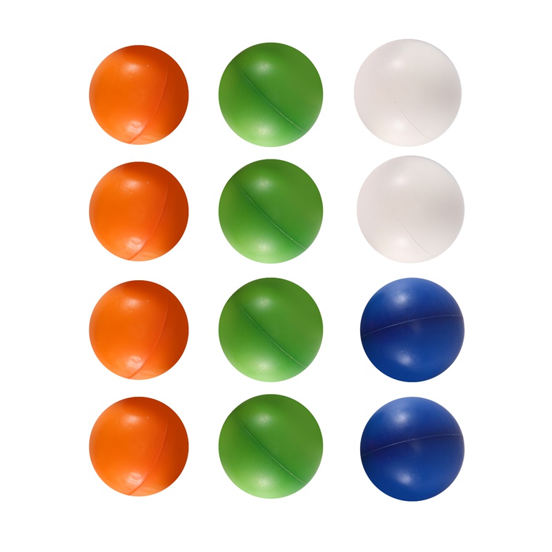 Set 12 Bóng Xốp Đồ Chơi Giảm Căng Thẳng 6.3Cm Dành Cho Người Lớn Và Trẻ Em