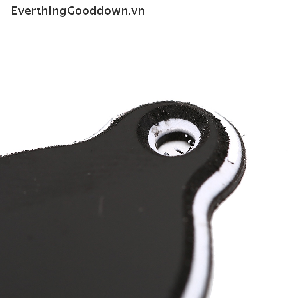 Everthinggooddown Đĩa Bọc Cần Đàn Guitar 2 Lỗ Bằng PVC Màu Đen vn