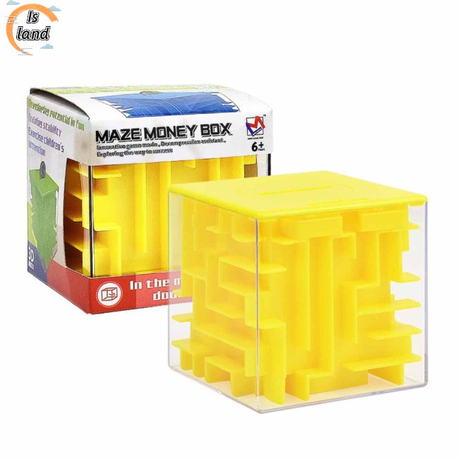 Hộp Đựng Tiền Xu Sưu Tầm Mê Cung 3d Dành Cho Trẻ Em