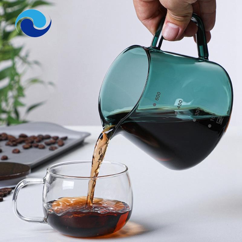 Kính Bình Thủy Tinh Đựng Cà Phê Nhỏ Giọt Hình Chữ V V02