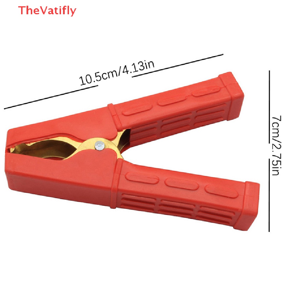 Bộ 2 Kẹp Cá Sấu Cách Điện 200A Cho Xe Hơi