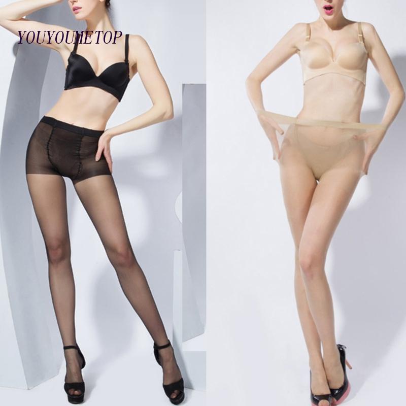 Youyo Quần Tất Lụa Ôm Sát Chân Siêu Co Giãn Điều Khiển Siêu Co Giãn Cho Nữ