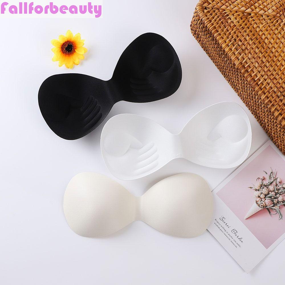 Fallforbeauty Đệm Mút Nâng Ngực Màu Trơn Tiện Dụng Khi Mặc Bikini