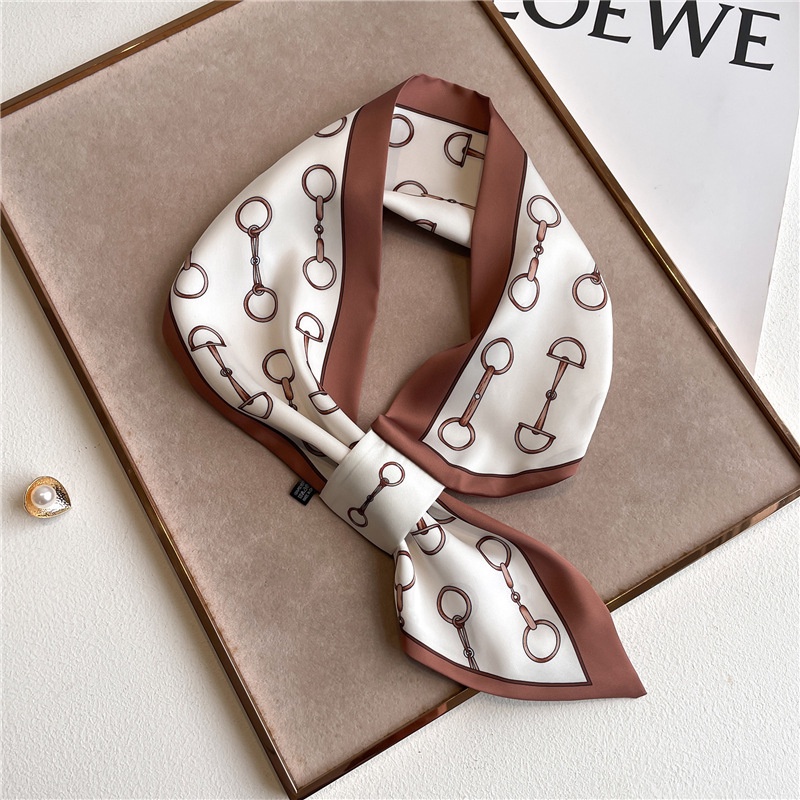 Ol Khăn Choàng Lụa Cao Cấp Phong Cách Nước Ngoài Chuyên Nghiệp