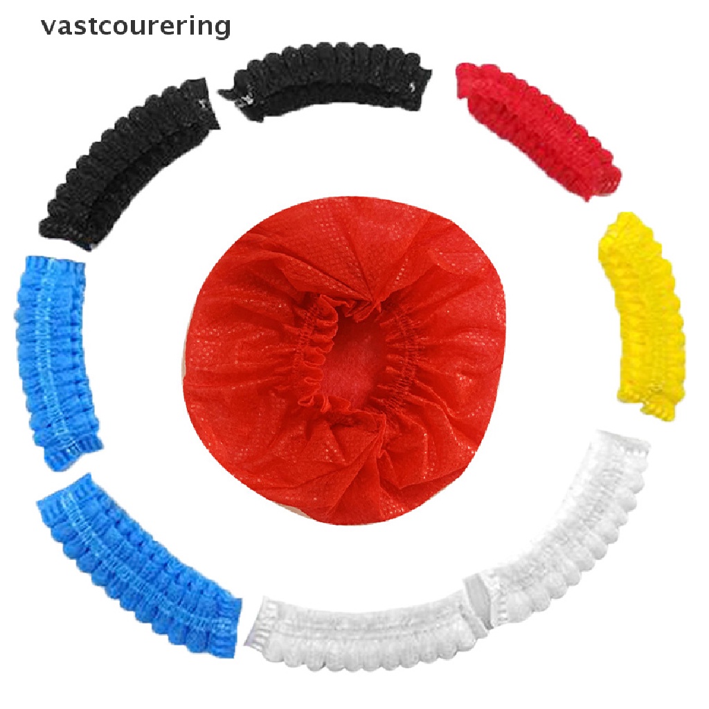 Set 20 Vỏ Bọc Tai Nghe Bằng Vải Không Dệt Co Giãn Sử Dụng Một Lần